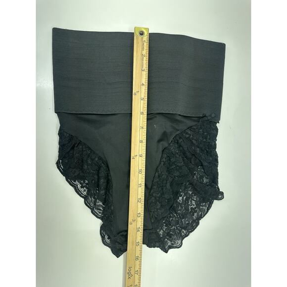 Fredericks of Hollywood Womens Undies Size XL Black Shapewear Girdle Vintage - Picture 11 of 12